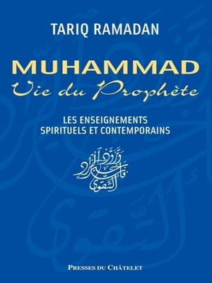 cover image of Muhammad. Vie du prophète